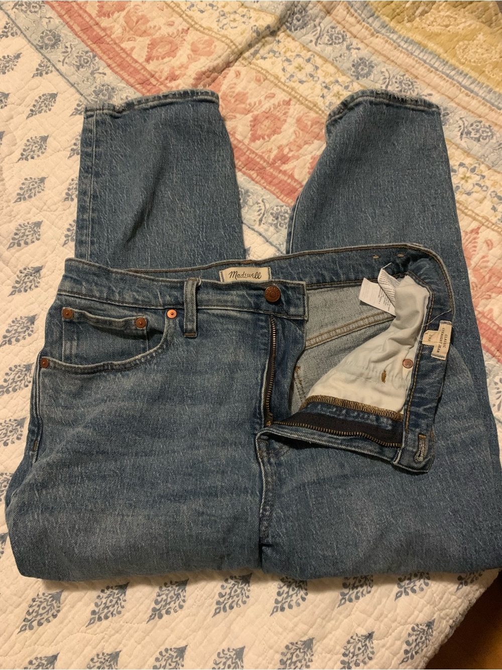 Madewell Classic Straight Jeans